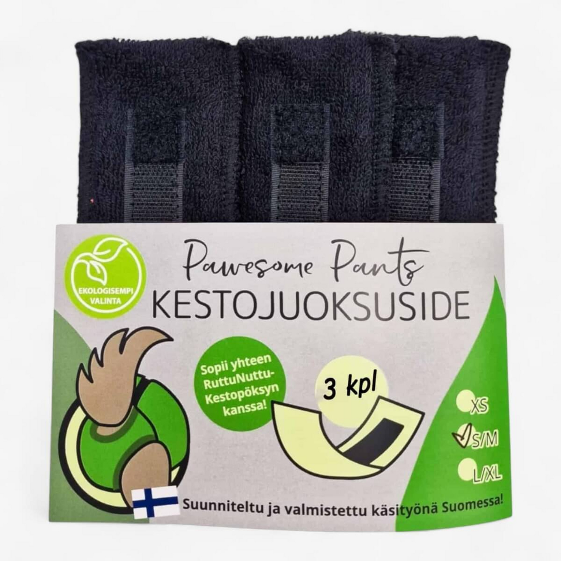 RuttuNuttu Kestoside 3 kpl Nordic Pet Shop