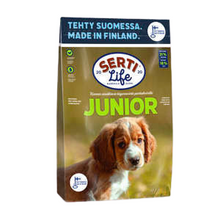 SertiLife Junior vehnätön kotimainen koiranruoka pennuille Nordic Pet Shop