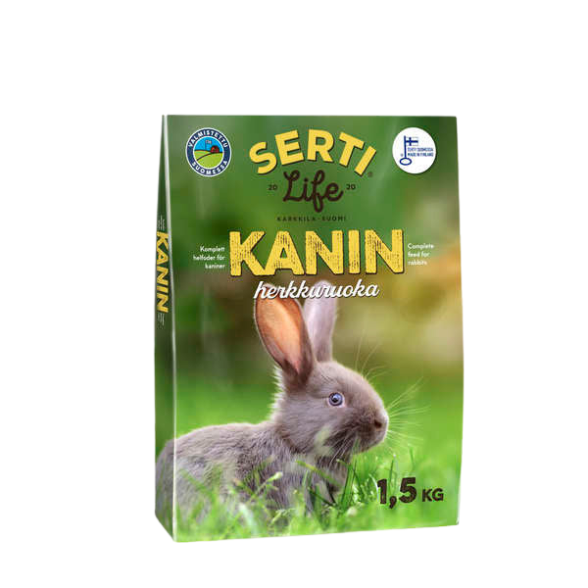 SertiLife Kanin herkkupelletti 1,5 kg Nordic Pet Shop