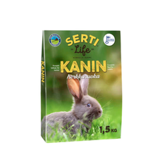 SertiLife Kanin herkkupelletti 1,5 kg Nordic Pet Shop
