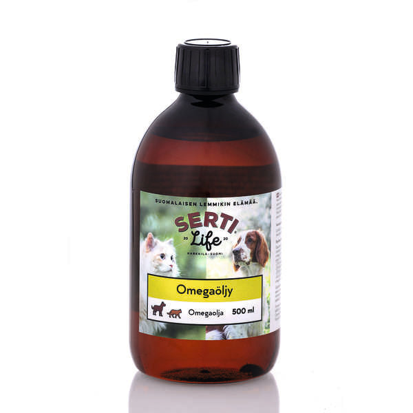 SertiLife Omegaöljy (lohiöljy) 500 ml