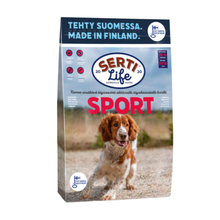 SertiLife Sport vehnätön kotimainen koiranruoka aktiivisille koirille Nordic Pet Shop