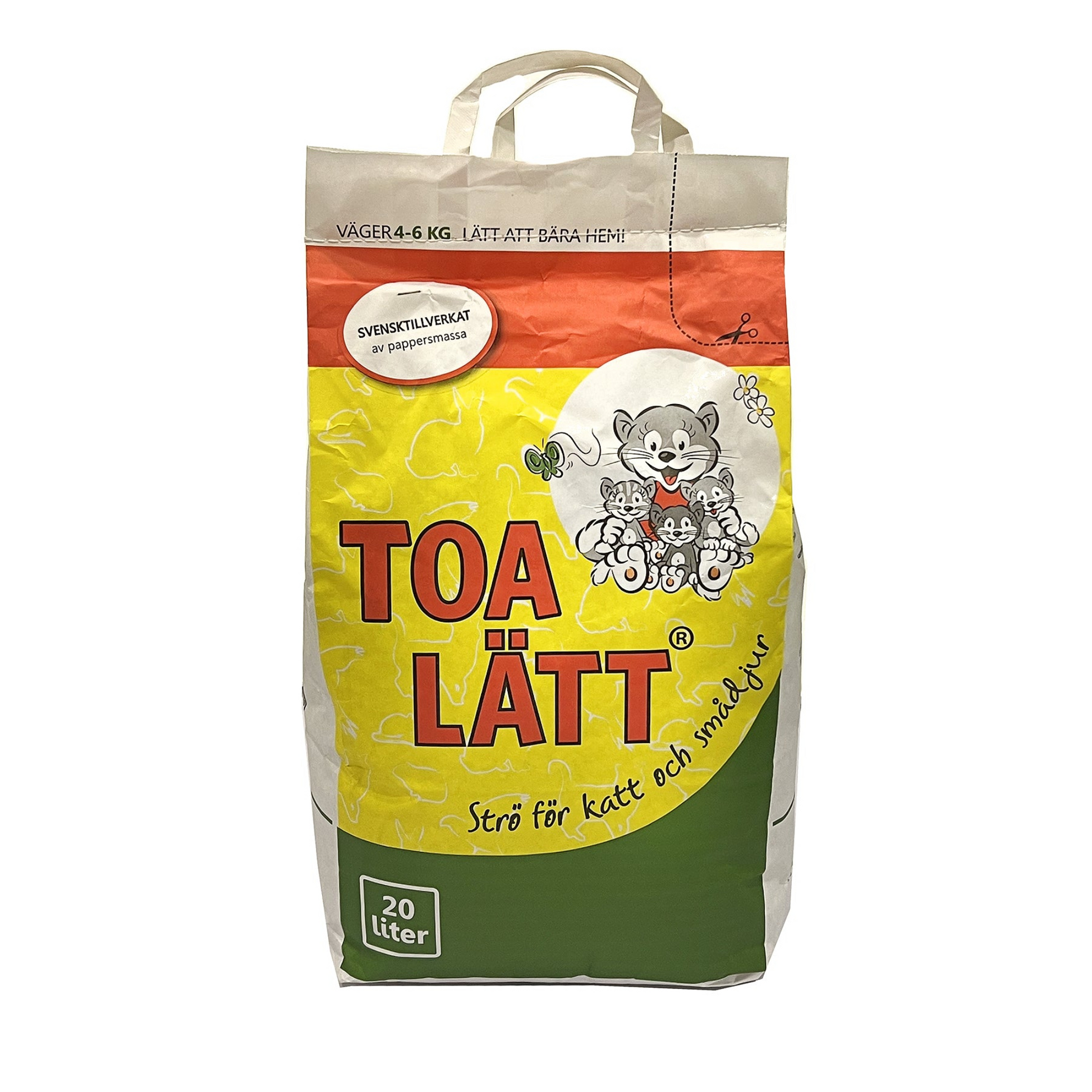 Toa-Lätt Paperipelletti 20 L Nordic Pet Shop