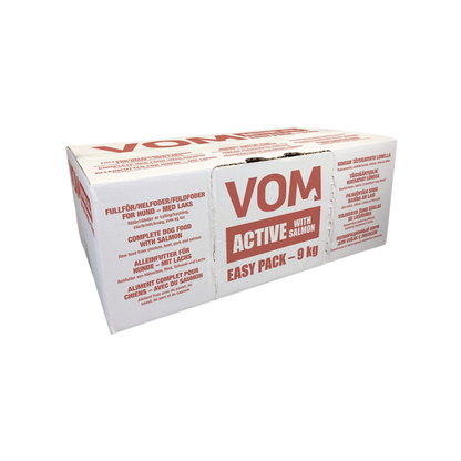 VOM Active Lohella Easy Pack 9 kg, raakaruoka Nordic Pet Shop