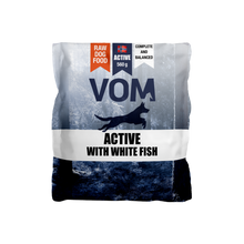 VOM Active Valkoinen kala 560 g, raakaruokapullat Nordic Pet Shop