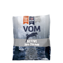 VOM Active Zero Chicken / Kanaton täysravinto 560 g, raakaruokapullat Nordic Pet Shop