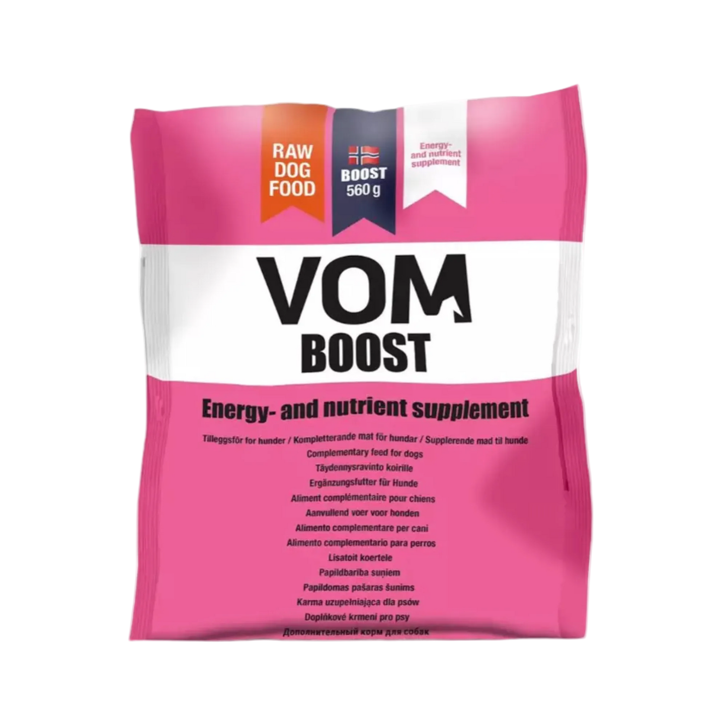 VOM Boost kananrasvapullat 560 g Nordic Pet Shop