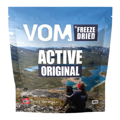 VOM Active Original pakastekuivattu täysravinto 400 g Nordic Pet Shop
