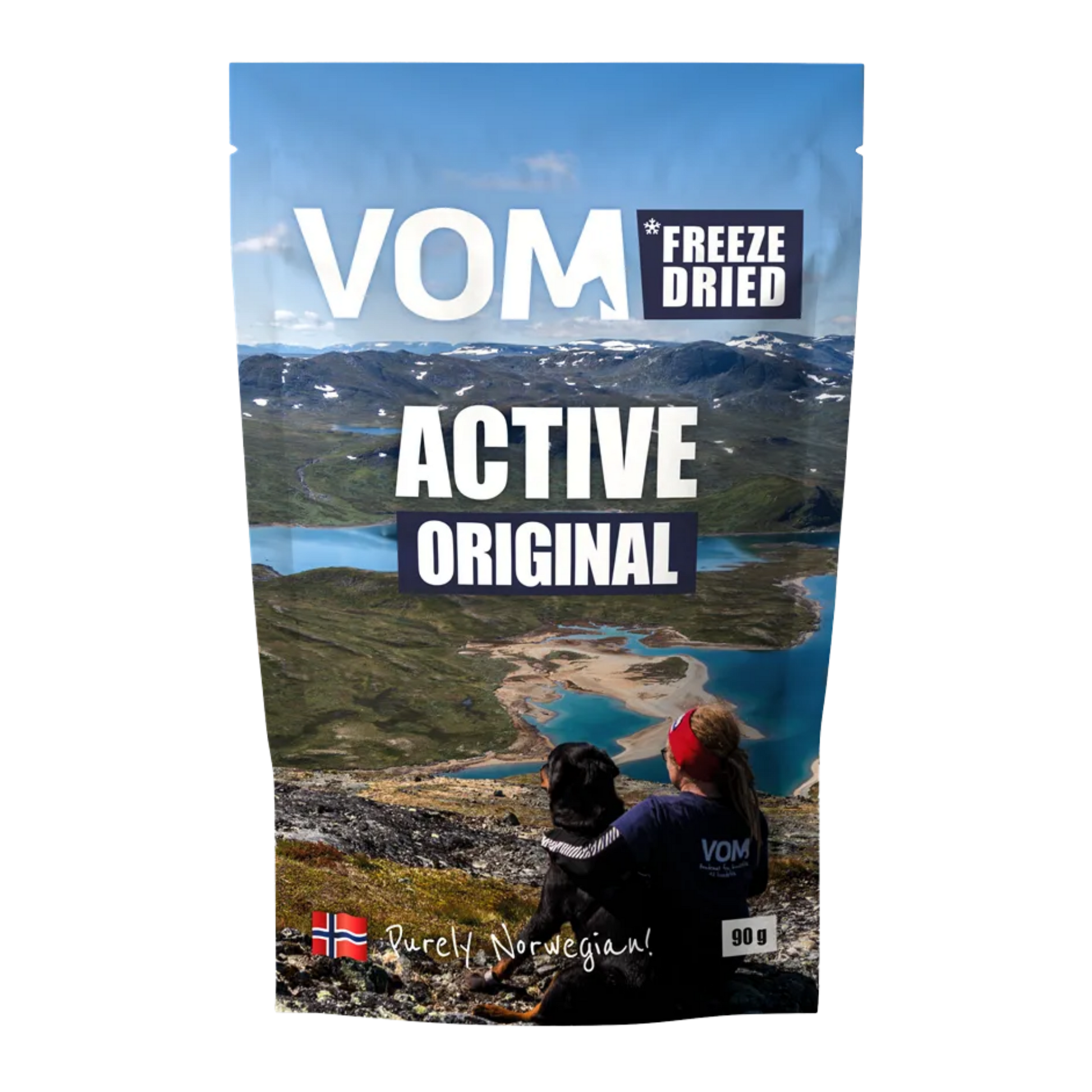 VOM Active Original pakastekuivattu täysravinto 90 g Nordic Pet Shop
