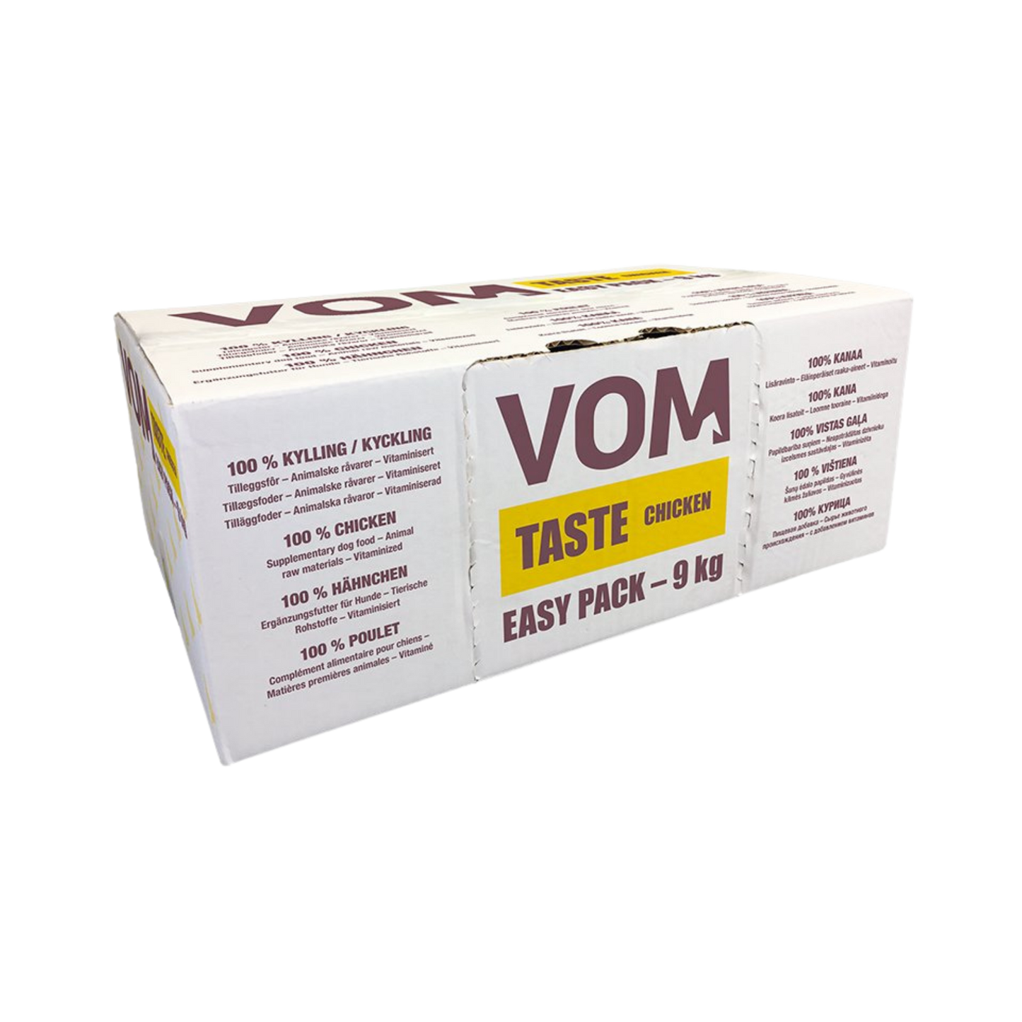 VOM Taste Kana Easy Pack 9 kg, raakaruoka Nordic Pet Shop