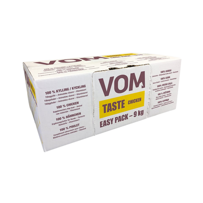 VOM Taste Kana Easy Pack 9 kg, raakaruoka Nordic Pet Shop