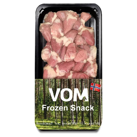 VOM Snack Broilerin sydän 250 g