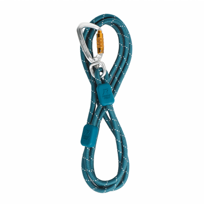Woolly Wolf Rope Leash Thin, ohut köysihihna, teal Nordic Pet Shop